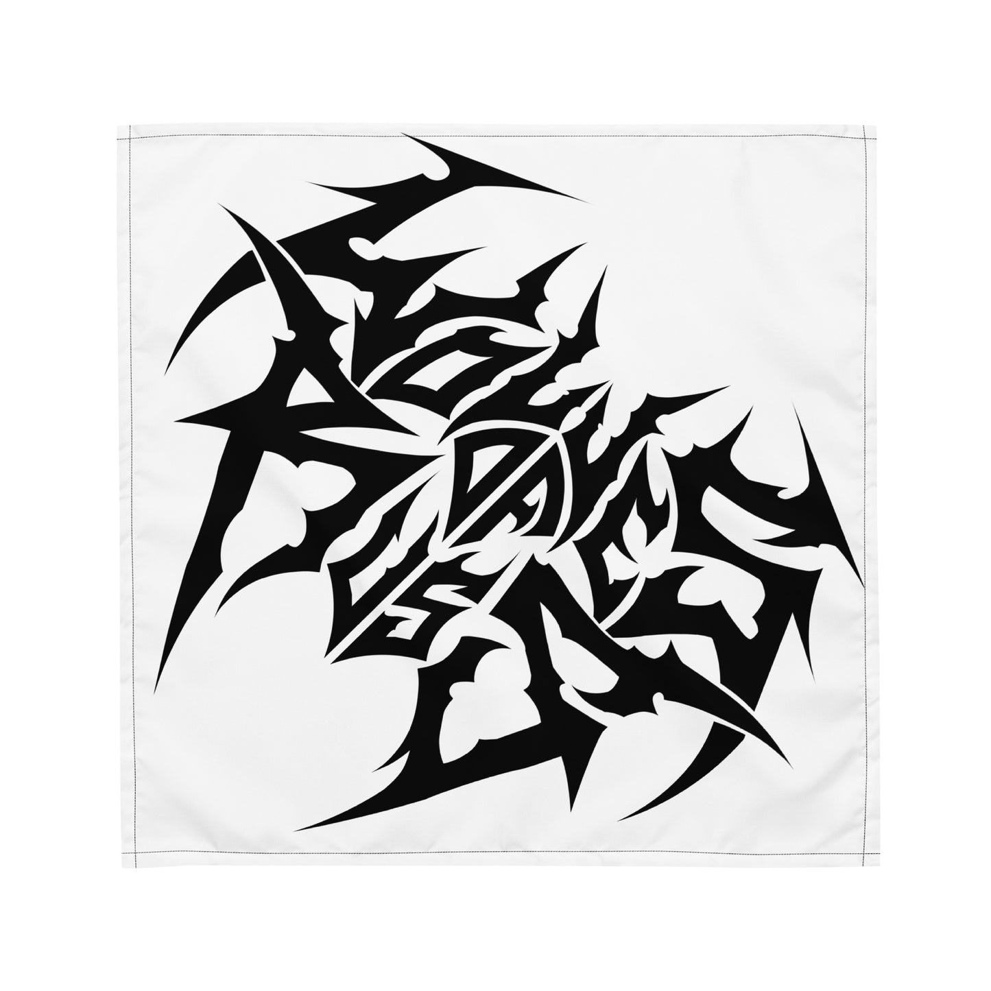 Black Imperial Logo Bandana (Diagonal)
