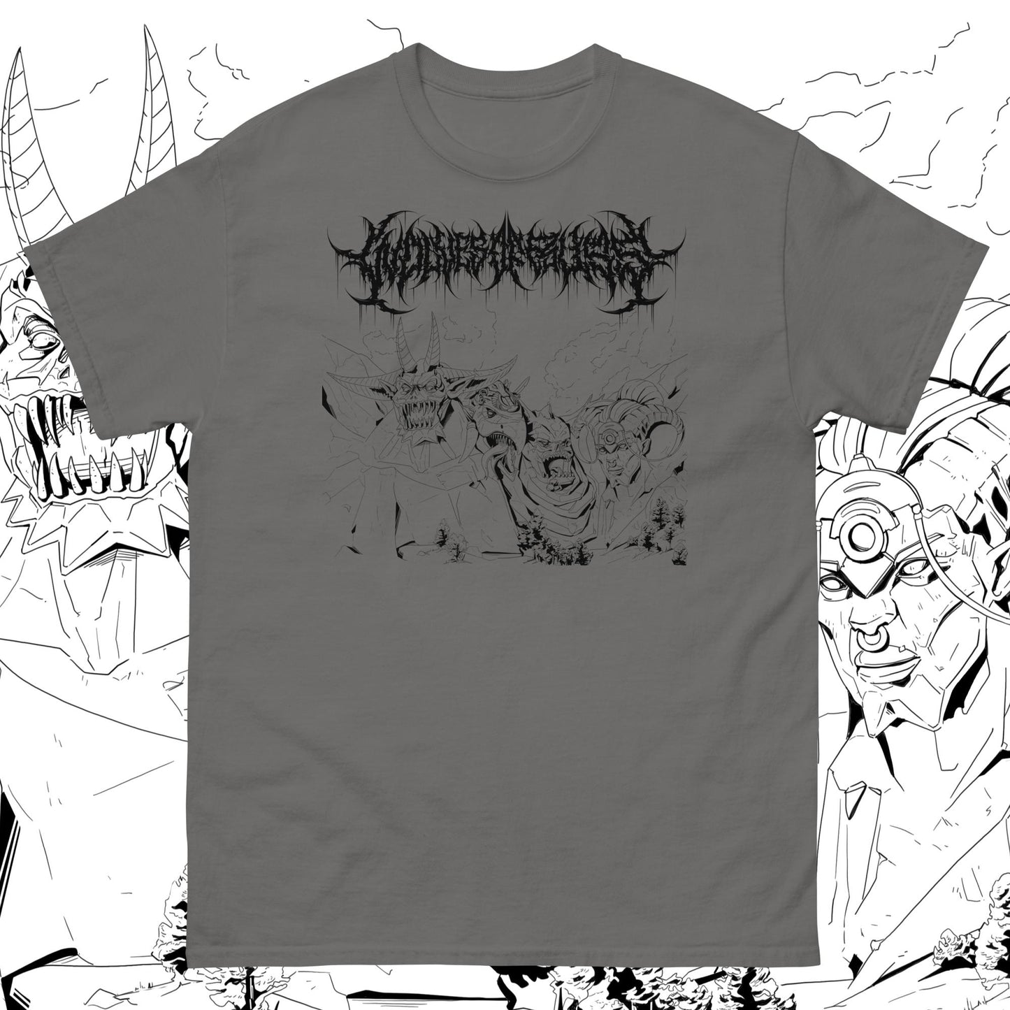 Primordial Gand Design Line Art T-Shirt