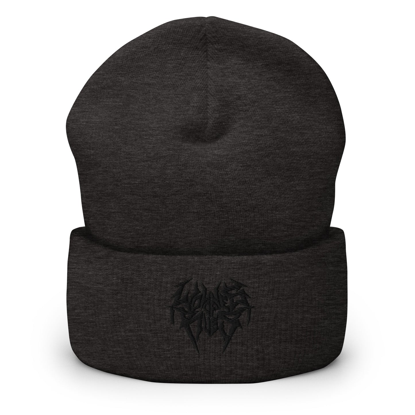 Black Imperial Logo Embroidered Beanie