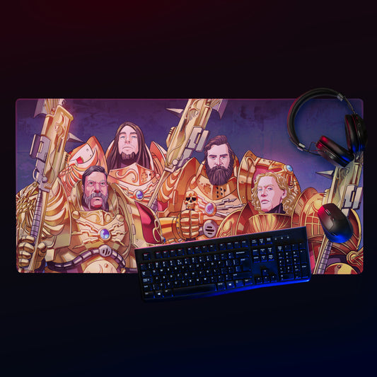 Golden Adeptus Custodes Mouse Pad